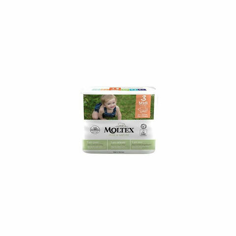 Moltex Pure & Nature Taglia 3 Midi 4-9kg 33 Pezzi