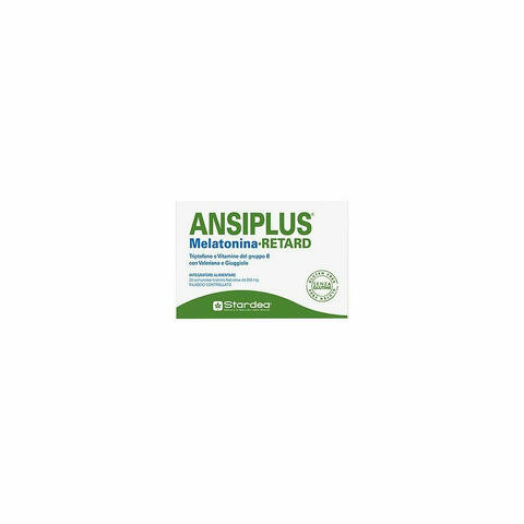 Ansiplus Melatonina Retard 20 Compresse