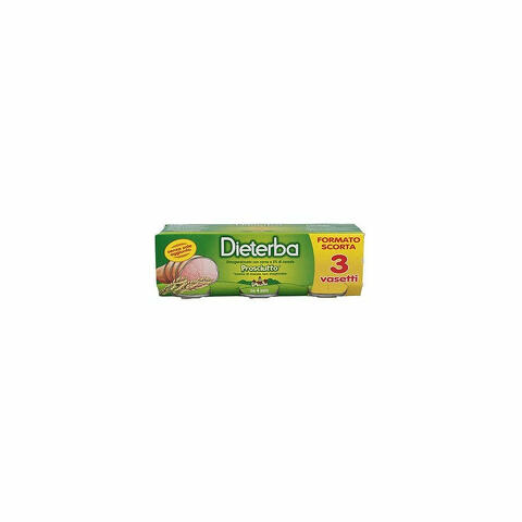 Dieterba Omogeneizzato Prosciutto 3x80g