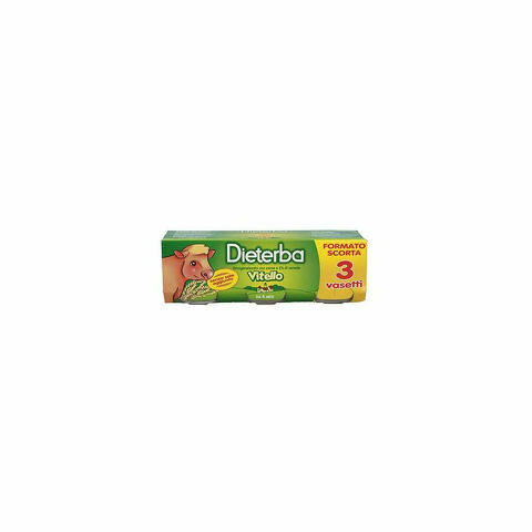 Dieterba Omogeneizzato Vitello 3x80g