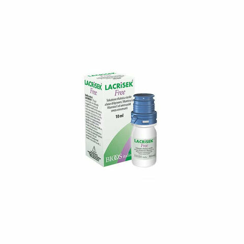 Lacrisek Free Soluzione Oftalmica Senza Conservanti 10ml