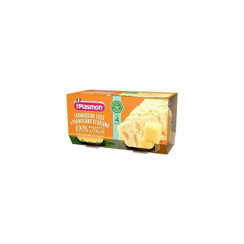 Plasmon Omogeneizzato Formaggino Fuso Parmigiano Reggiano 2x80g