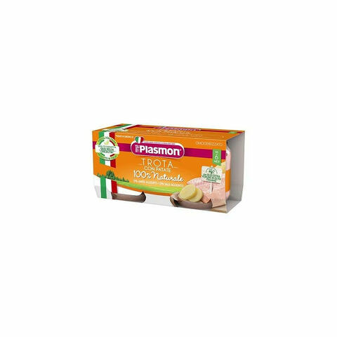 Plasmon Omogeneizzato Trota Con Patate 2x80g