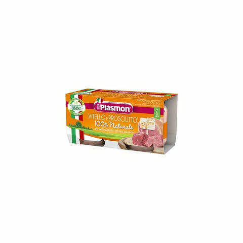 Plasmon Omogeneizzato Vitello E Prosciutto 2x80g