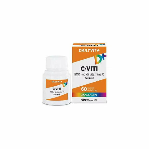 Massigen Dailyvit+ C-Viti 500mg Vitamina C 60 Capsule