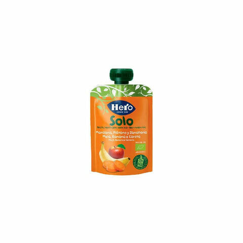 Hero Solo Frutta Frullata Mela/Banana/Carota Biologico 100g