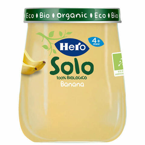 Hero Solo Omogeneizzato Banana Biologico 120g