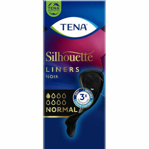 Tena Silhouette Noir Proteggi-Slip Normal 26 Pezzi