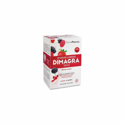 Dimagra Protein Red Fruit 10 Bustine