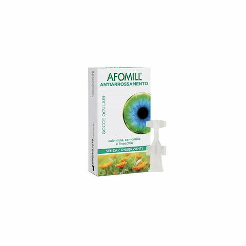 Afomill Antiarrossamento Gocce Oculari 10 Flaconcini