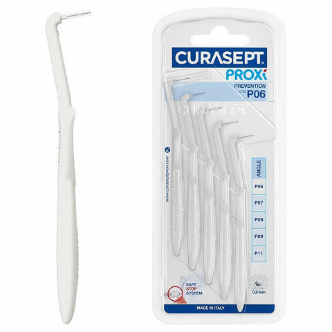 Curasept Proxi P06 Bianco 5 Scovolini Angolari