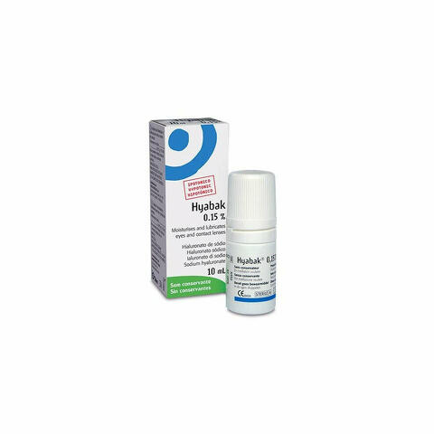 Hyabak 0,15% Soluzione Oftalmica 10ml