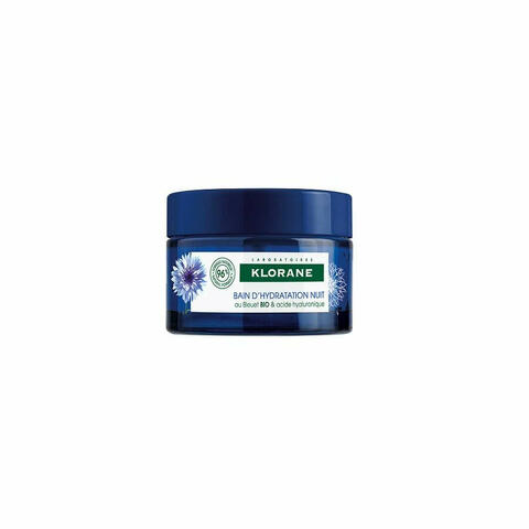 Klorane Crema Notte Idratante Fiordaliso Bio 50ml