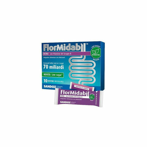 Flormidabil Ultra Con Stevia 10 Bustine