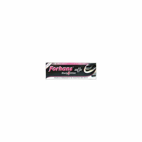 Forhans Dentifricio Gel Black4White 75ml