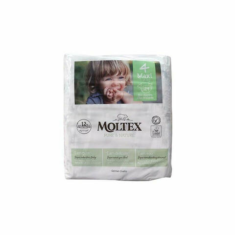 Moltex Pure & Nature Taglia 4 Maxi 7-14kg 29 Pezzi