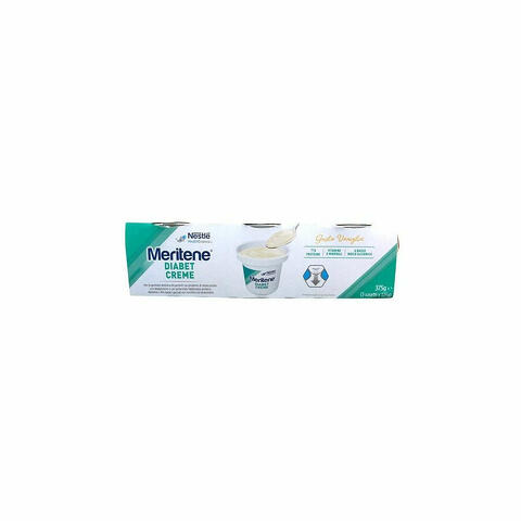 Meritene Diabet Creme Vaniglia 3x125g