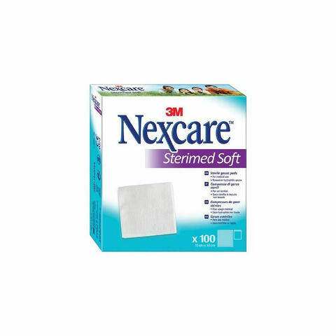 Nexcare Sterimed Soft Compresse Garza 10x10cm 100 Pezzi