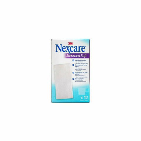 Nexcare Sterimed Soft Compresse Garza 18x40cm 12 Pezzi