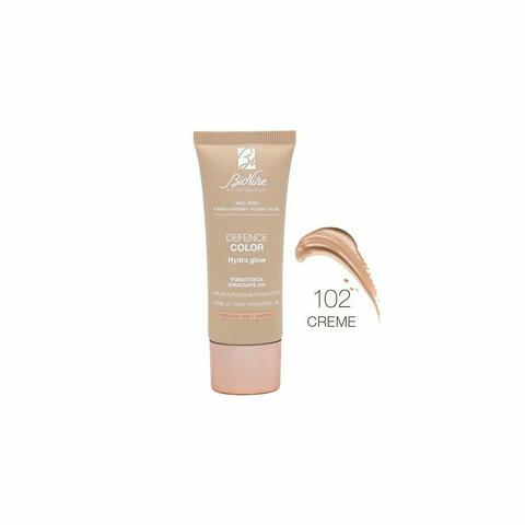 Defence Color Hydra Glow Fondotinta 102 Creme 30ml