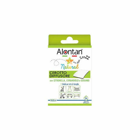 Alontan Natural Cerotto Diffusore Anti-Zanzare 21 Pezzi