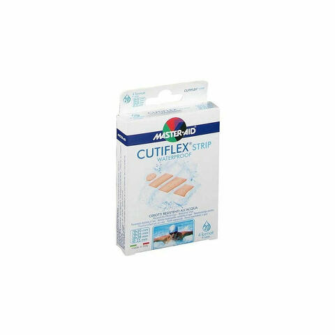 Master-Aid Cutiflex Strip Waterproof 20 Pezzi