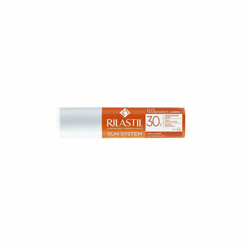 Rilastil Sun System Stick Trasparente Labbra SPF30 4,5ml