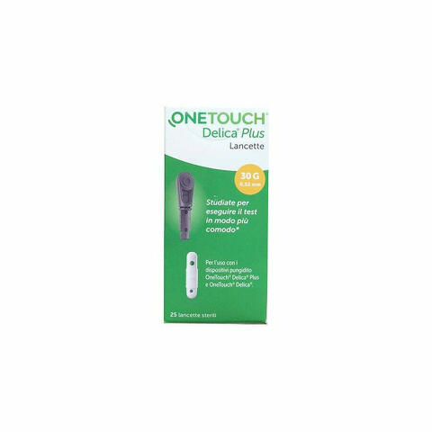 Onetouch Delica Plus Lancette Pungidito 25 Pezzi