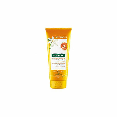 Klorane Polysianes Gel Crema Solare Sublime Viso E Corpo SPF30 200ml