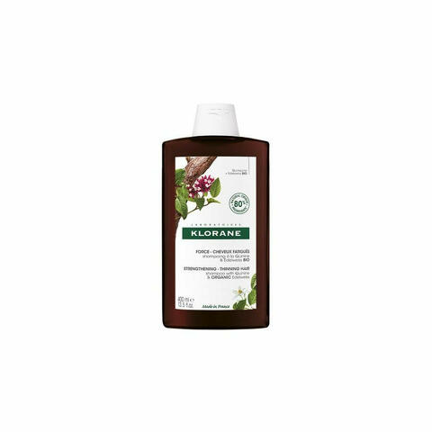 Klorane Shampoo Alla Chinina E Stella Alpina Bio 400ml