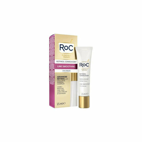 Roc Retinol Correxion Line Smoothing Crema Occhi 15ml