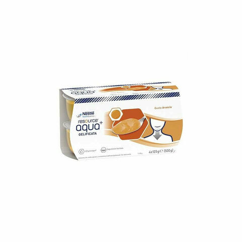 Resource Aqua+Orange Acqua Gelificata Arancia 4x125g