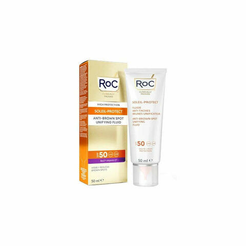 Roc Soleil-Protect Fluido Solare Anti-Macchie Uniformante SPF50 50ml