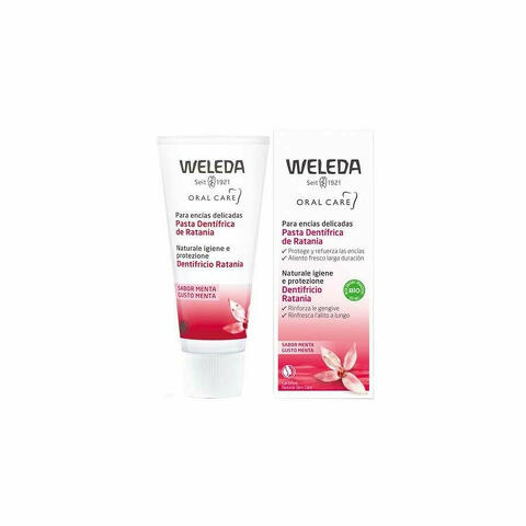 Weleda Dentifricio Ratania Gusto Menta 75ml