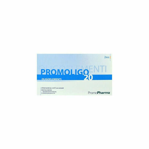 Promoligo 20 Zinco 20 Fiale Bevibili 2ml