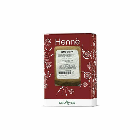 Henne Colorante Capelli Biondo 100g