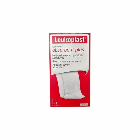 Leukoplast Leukomed Absorbent Plus 8x15cm 5 Pezzi