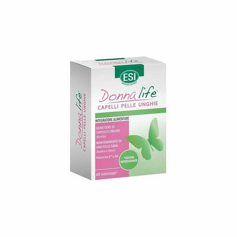 Esi Donna Life Capelli Pelle Unghie 60 Naturcaps