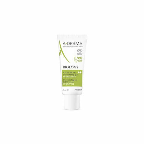 A-Derma Biology Crema Idratante Ricca Biologica 40ml