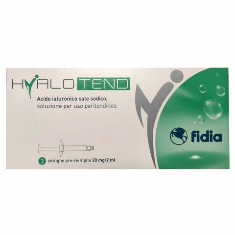 Hyalotend Acido Ialuronico Sale Sodico 3 Siringhe 20mg/2ml