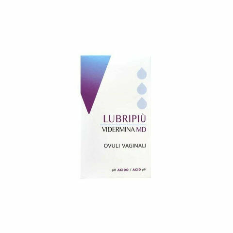 Vidermina MD Lubripiù 10 Ovuli Vaginali