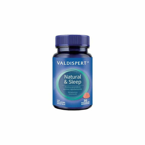 Valdispert Natural & Sleep 30 Pastiglie Gommose