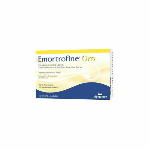 Emortrofine Oro 18 Bustine