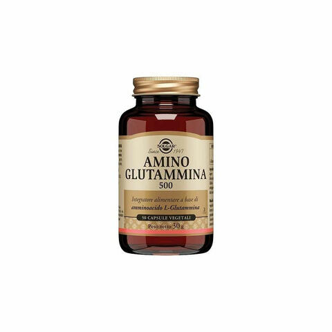 Amino Glutammina 500 50 Capsule Vegetali