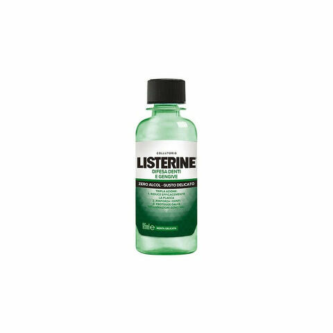 Listerine Difesa Denti & Gengive Collutorio Zero Alcol Gusto Delicato 95ml