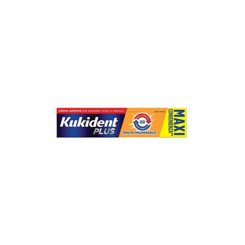 Kukident Plus Doppia Azione Crema Adesiva 65g