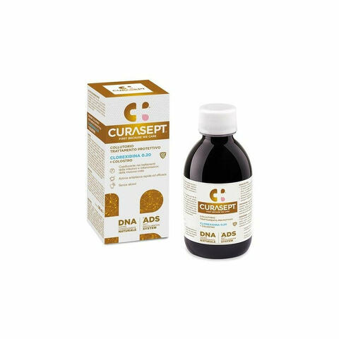 Curasept Collutorio Trattamento Protettivo Clorexidina 0.20% ADS+DNA 200ml