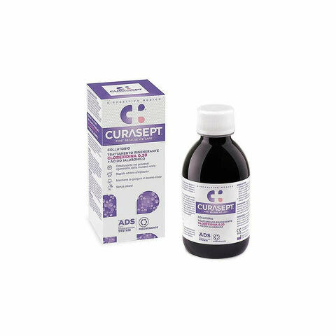 Curasept Collutorio Trattamento Rigenerante Clorexidina 0.20% ADS+DNA 200ml