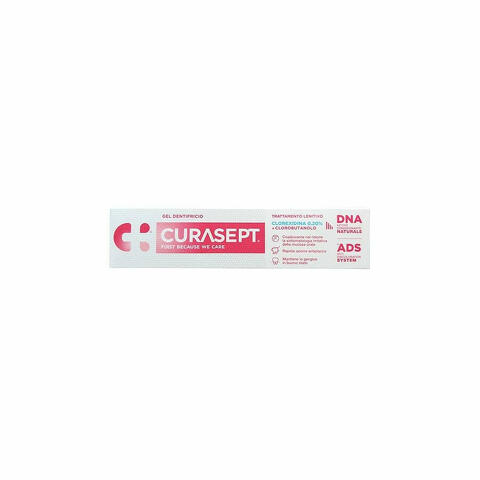 Curasept Gel Dentifricio Trattamento Lenitivo Clorexidina 0.20% DNA+ADS 75ml