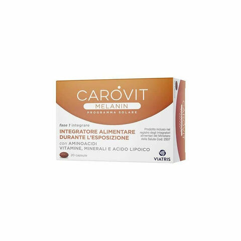 Carovit Melanin Programma Solare 20 Capsule